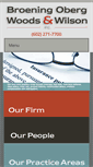 Mobile Screenshot of bowwlaw.com